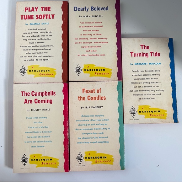 Vintage A Harlequin Romance 10 books collection LOT 6 - Picture 6 of 6